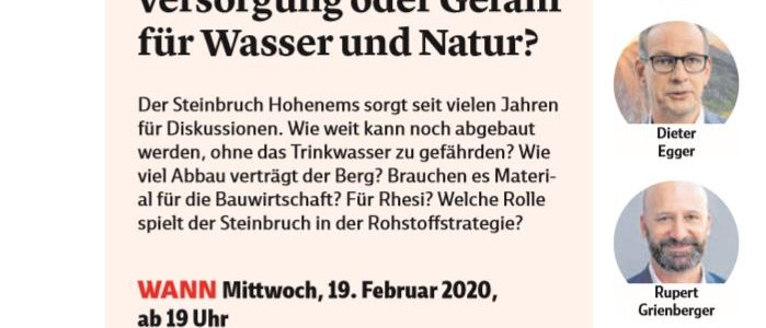 VN Stammtisch: Mittwoch, 19.02.2020 – Salomon-Sulzer-Saal – 19:00 Uhr